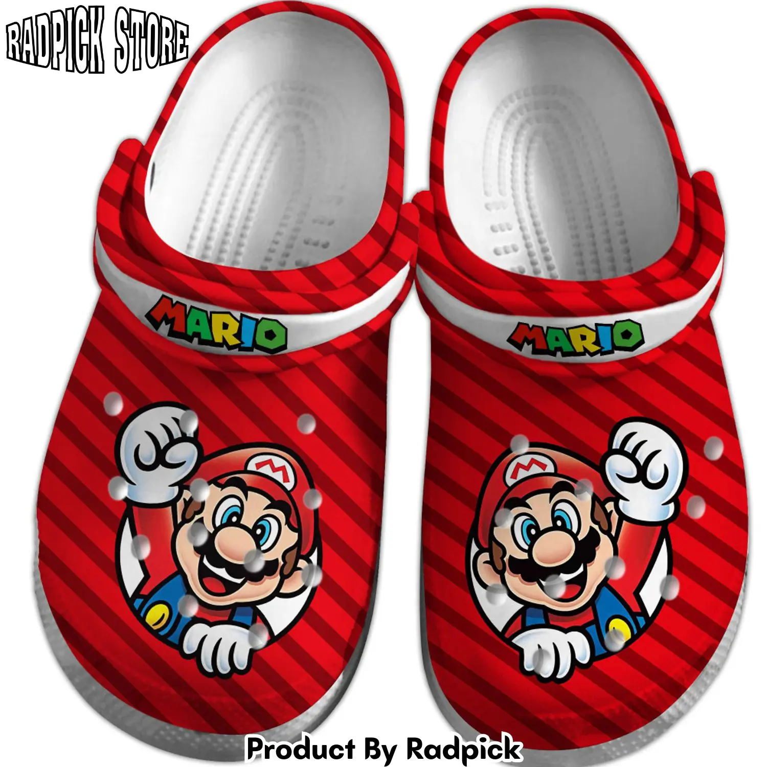 Radpick super mario game movie clogs shoes comfortable for men women f2n rp6521068